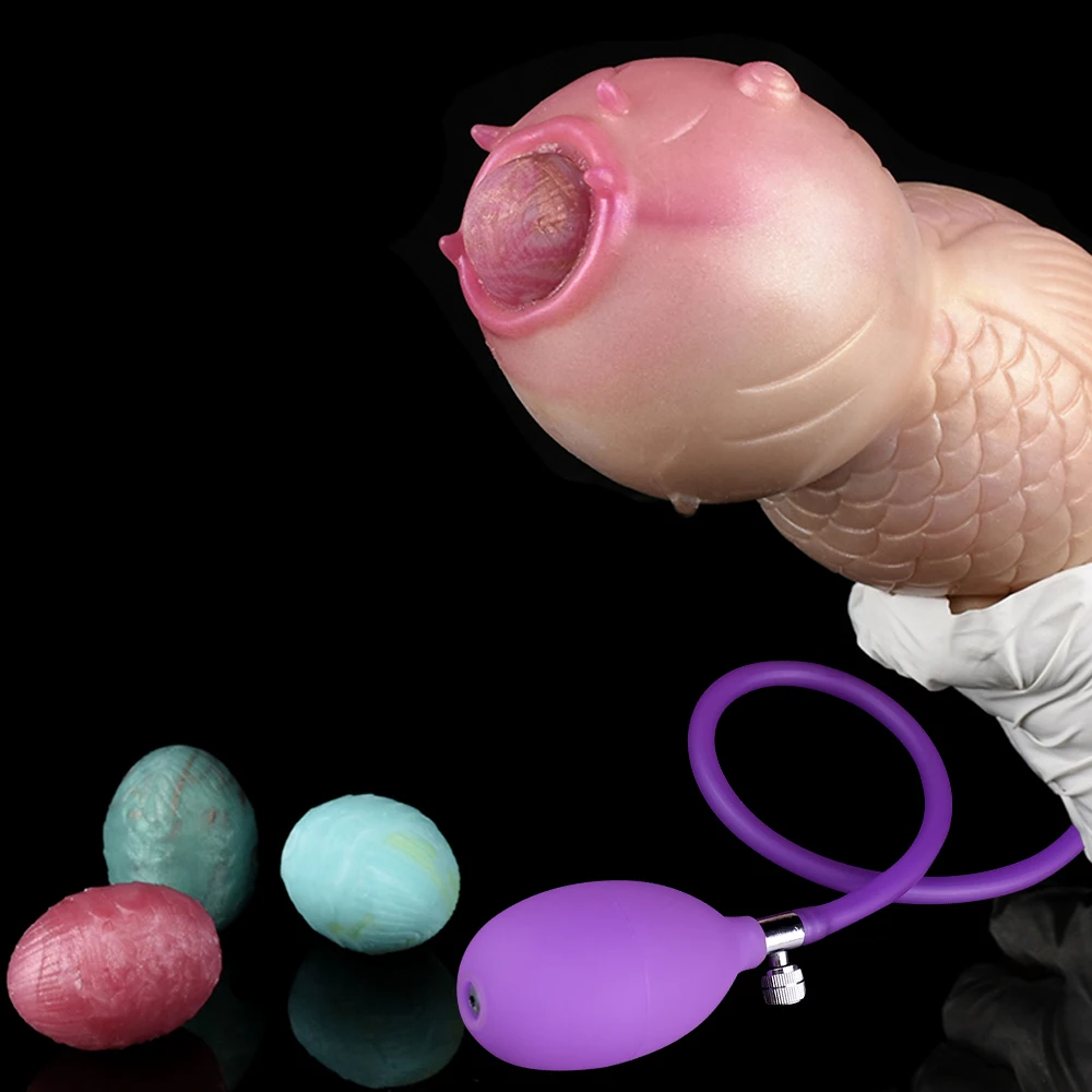 FAAK fantázia Koi pneumatikus ovipositor Anális szex játékok Tojást tojni Dildók szopós hüvelygolyók Butt dugó felnőtt játékok Maszturbátorok - 0