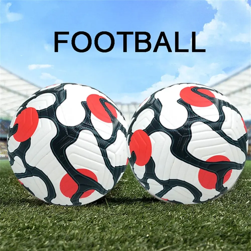Focilabda PU Anyag mérete 5 Méret 4 Géppel varrott labdák Cél Kültéri Futball Edzőmérkőzés Liga Gyermek Férfi Futbol 1PC - 1