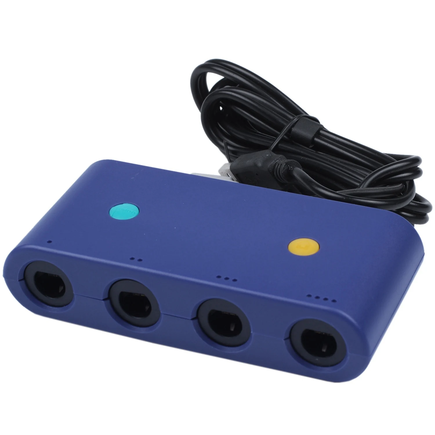 Gamecube vezérlő adapterhez Nintendo Switch Wii U PC 4 portokhoz Turbo és Home gomb móddal Nincs illesztőprogram - 0