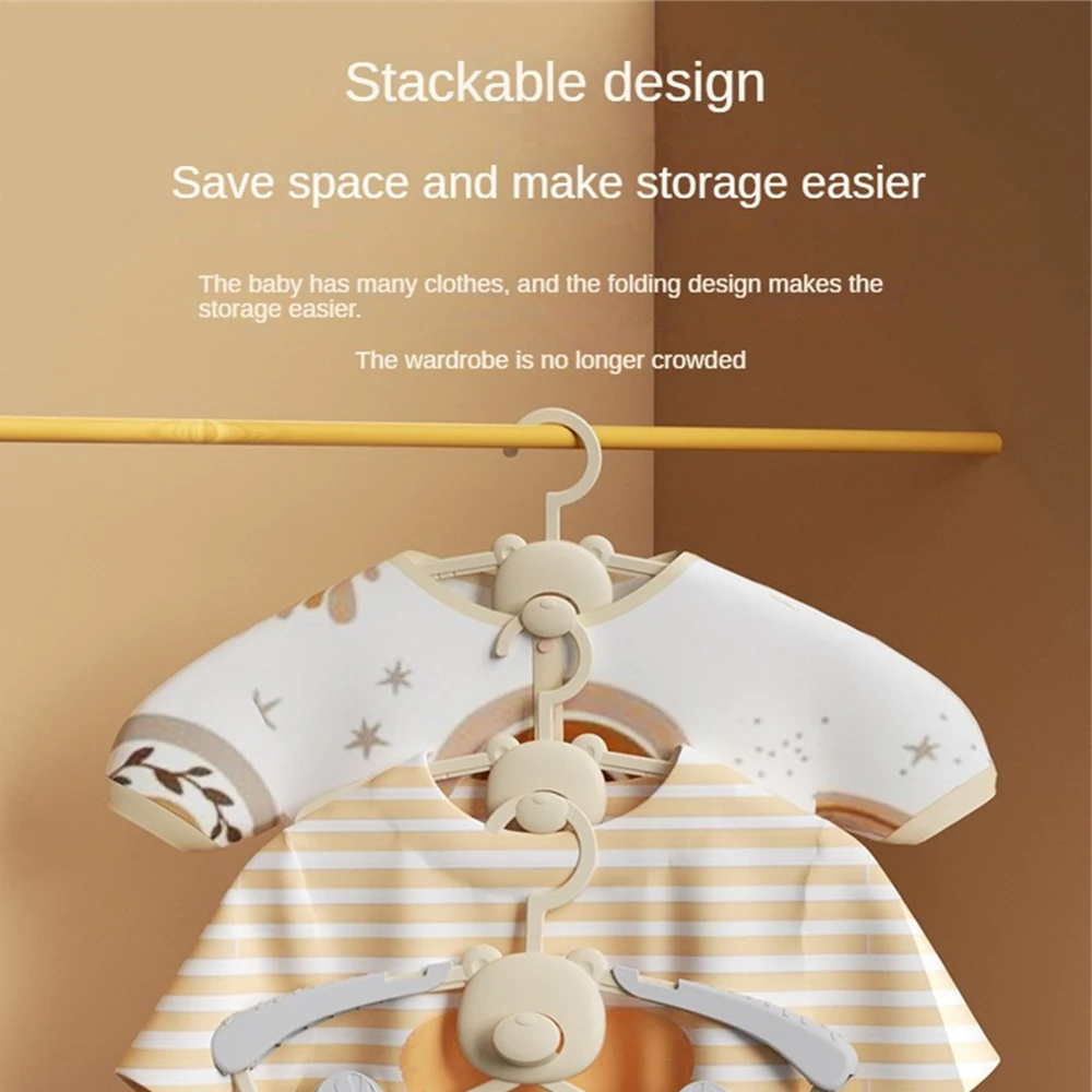 Gyermek fogas biztonsági anyag Ruhák szárítása Baby Special egymásra rakható Méretezhető Megakadályozza a csúszást Ruhatartó kapoccsal - 4