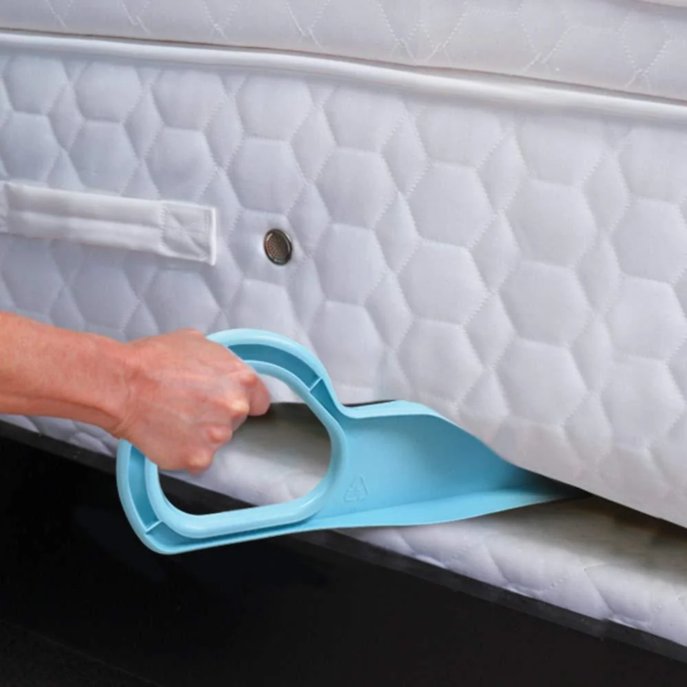  Használja a matracemelőt matrac ékemelő új ergonomikus kialakítású lifttel és tartja a matracot 3-5 hüvelyk - 1