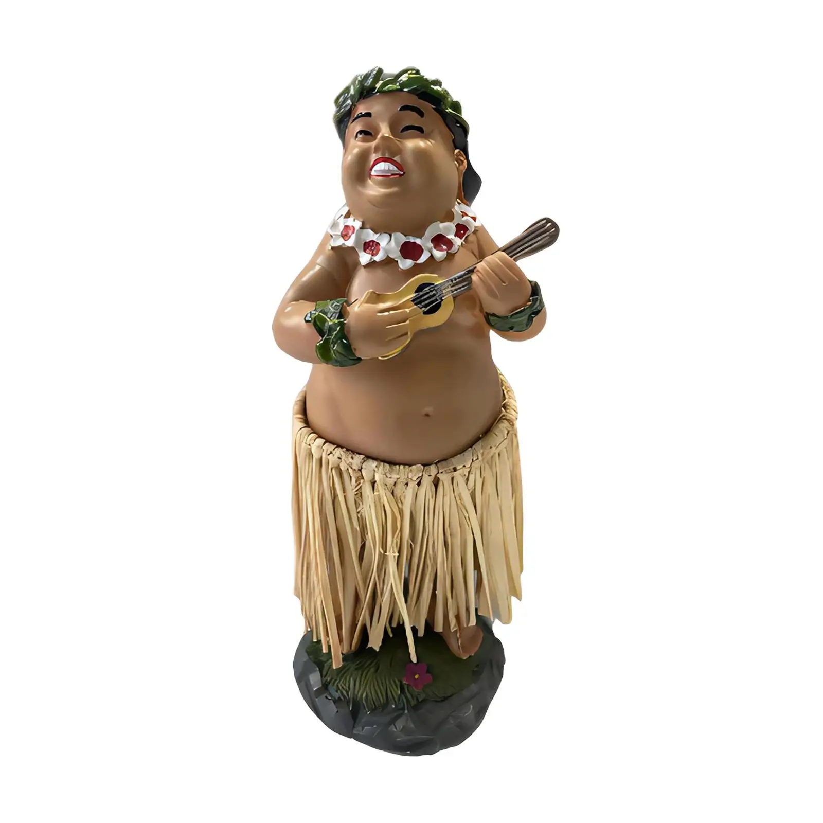 Hawaii lány pózol Mini dekoratív Hawaii emléktárgy gyűjtemény Figurák Dekorációk Hawaii műszerfal baba 6.30inch Party - 0