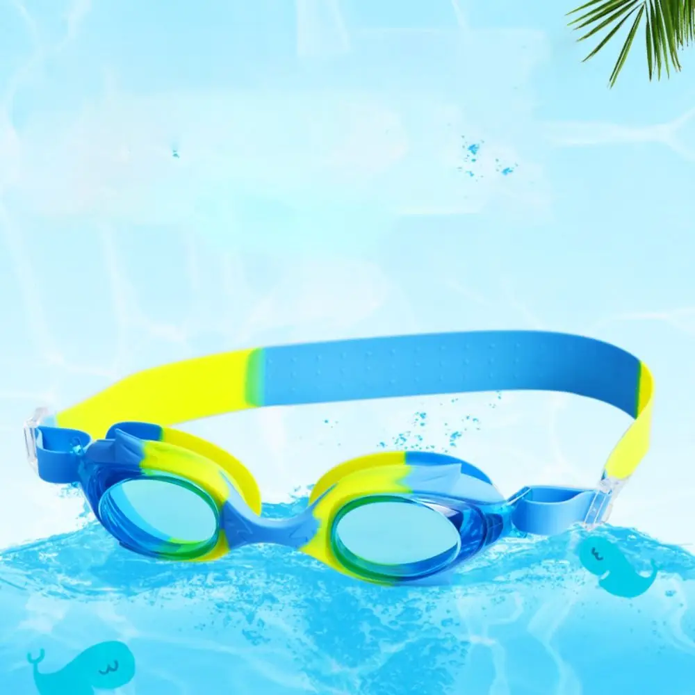 HD 3-14Y Anti-UV színes szilikon anyag Úszófelszerelés Búvár szemüveg Úszó szemüveg Gyerek medence szemüveg Gyermek úszószemüveg - 1