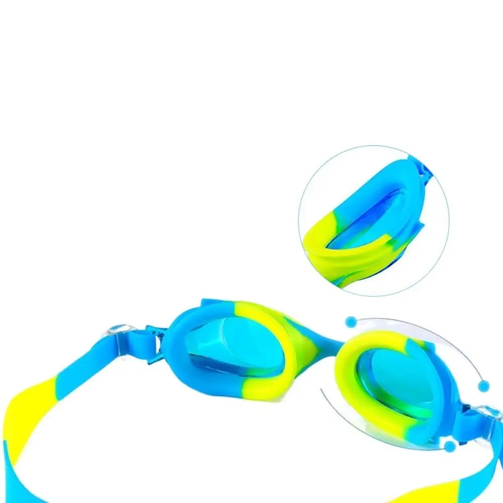 HD 3-14Y Anti-UV színes szilikon anyag Úszófelszerelés Búvár szemüveg Úszó szemüveg Gyerek medence szemüveg Gyermek úszószemüveg - 5