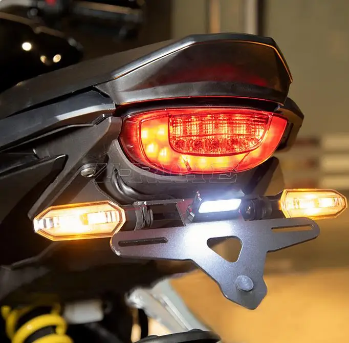 Honda NC 750 X 2021-2022 NC750X NC750X 750X LED-es irányjelzők Hátsó motorkerékpár-tartozékok Jelzőfény villogó lámpák - 2