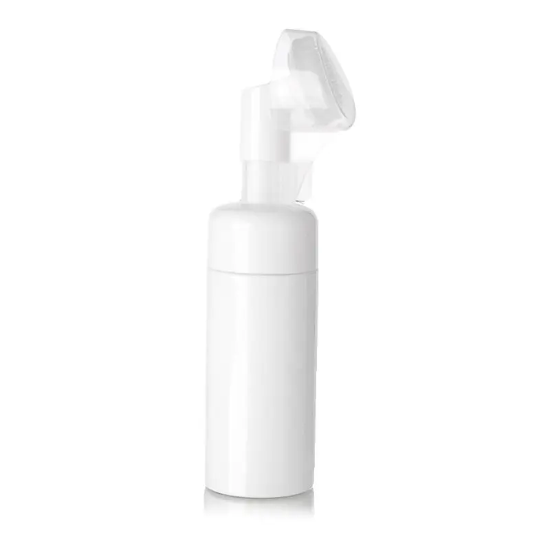 Hordozható utazószivattyú adagoló FACIAL Cleanser habkészítő palackhoz szilikon tiszta kefével kozmetikumokhoz - 0