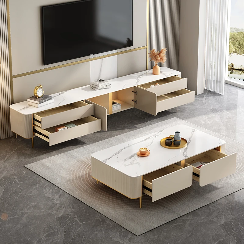 hálószoba úszó TV állványok Luxus tároló TV TV állványok konzol hordozható asztal Muebles Para El Hogar otthoni bútorok - 1