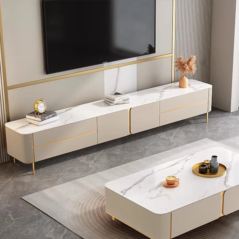 hálószoba úszó TV állványok Luxus tároló TV TV állványok konzol hordozható asztal Muebles Para El Hogar otthoni bútorok - 4