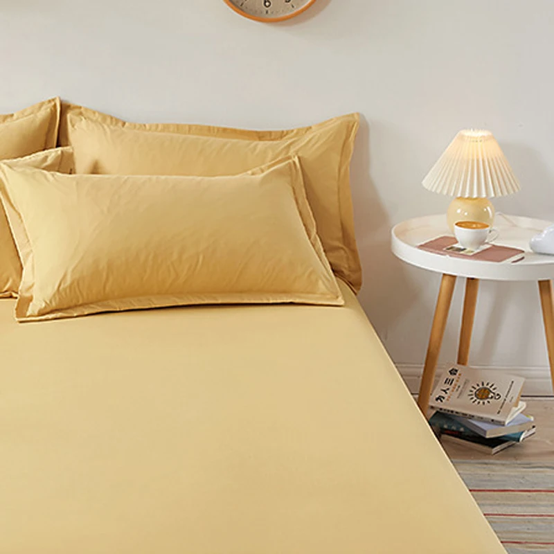 Húzásgátló felvehető lepedő párnahuzat nélkül Családi szállodavédő ágytakaró Meleg légáteresztő 100% pamut matrachuzat Ágynemű Egyszerű - 5