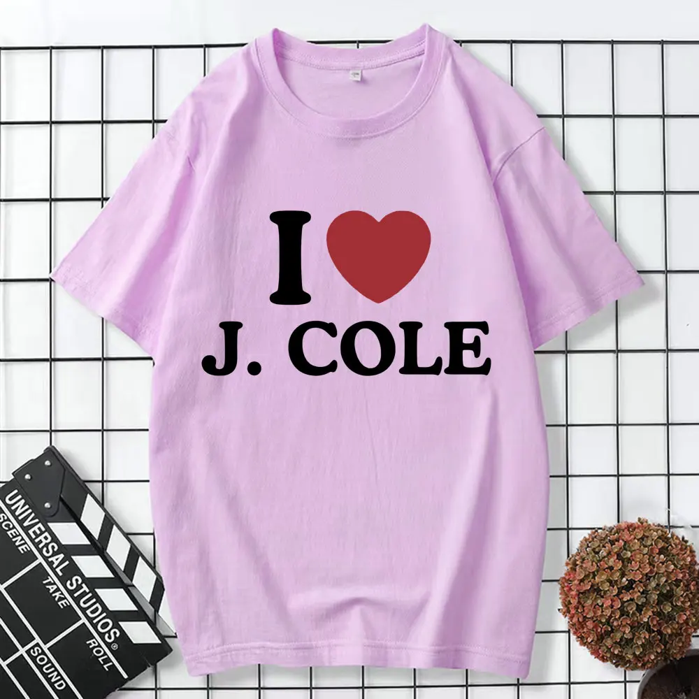I Love J Cole grafikus póló 2023-as évek rap hiphop punk rövid ujjú póló férfi divat vintage túlméretezett harajuku póló - 4