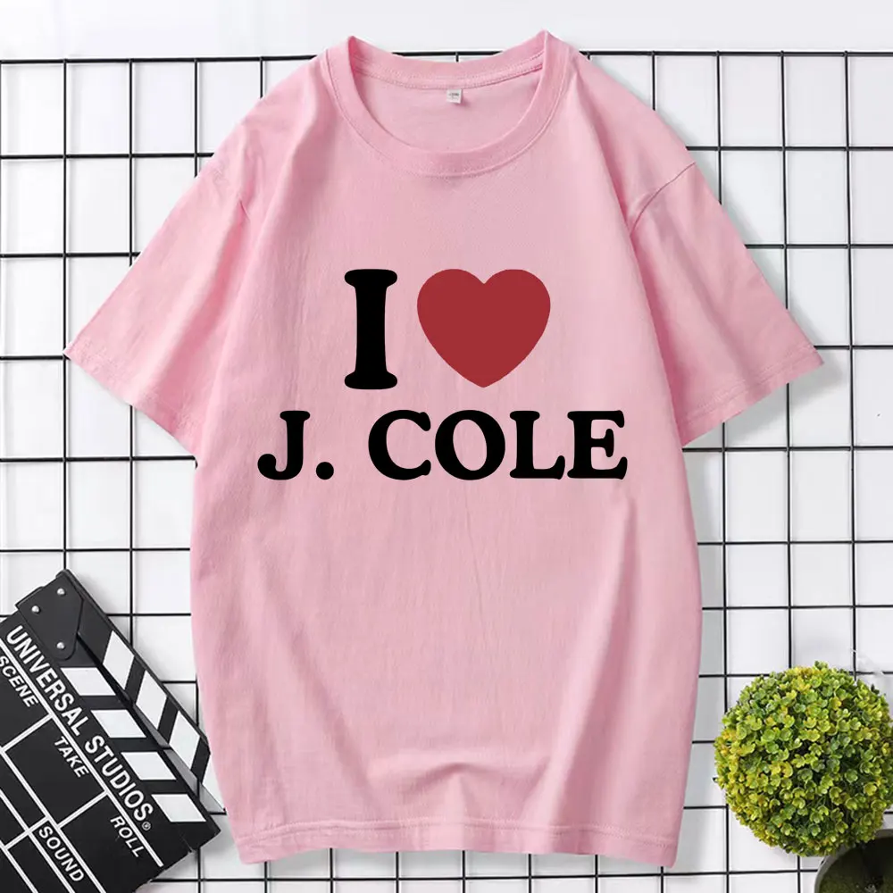I Love J Cole grafikus póló 2023-as évek rap hiphop punk rövid ujjú póló férfi divat vintage túlméretezett harajuku póló - 5