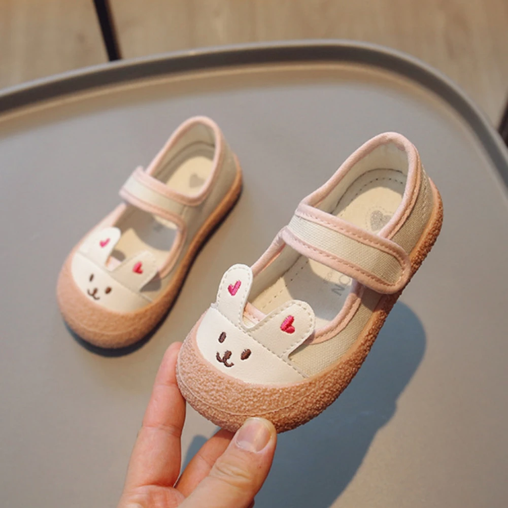 Imádnivaló nyuszi alkalmi cipő lányoknak - őszi kollekció, 2-6 éves méretek - 1