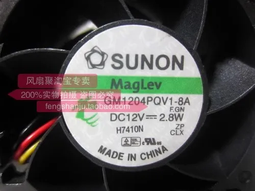 Ingyenes szállítás eredeti SUNON 4cm 4028 12V2.8W GM1204PQV1-8A hűtőventilátor - 2