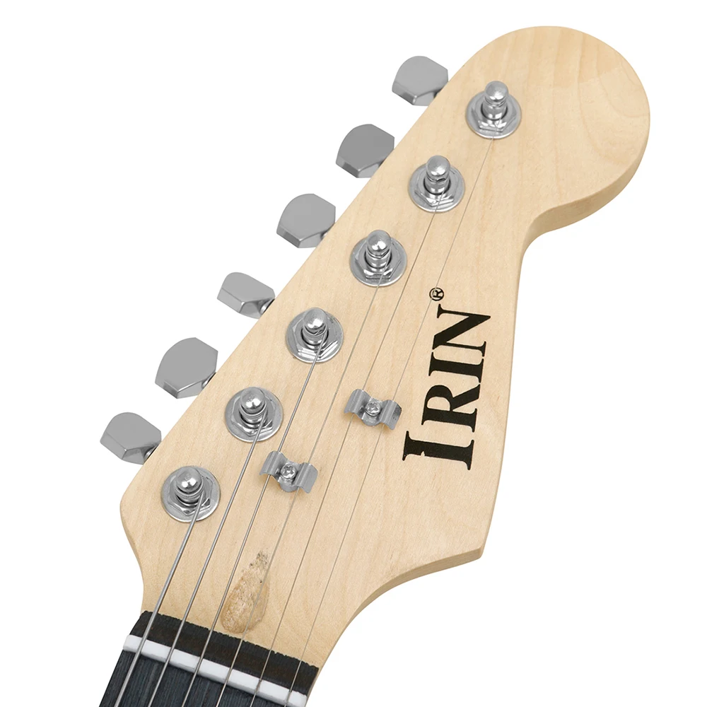 IRIN 39 hüvelykes elektromos gitár 21 Frets 6 húros basszusfa test elektromos gitár hangszóróval Szükséges gitáralkatrészek és kiegészítők - 3