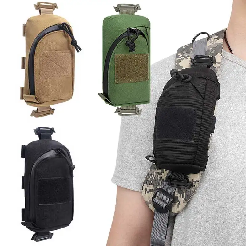 Katonai taktikai elsősegély-készlet táska Molle tasak hadsereg EDC eszköz vészhelyzeti táska telefon tasak kültéri túrázás vadászat hátizsák kellékek - 0