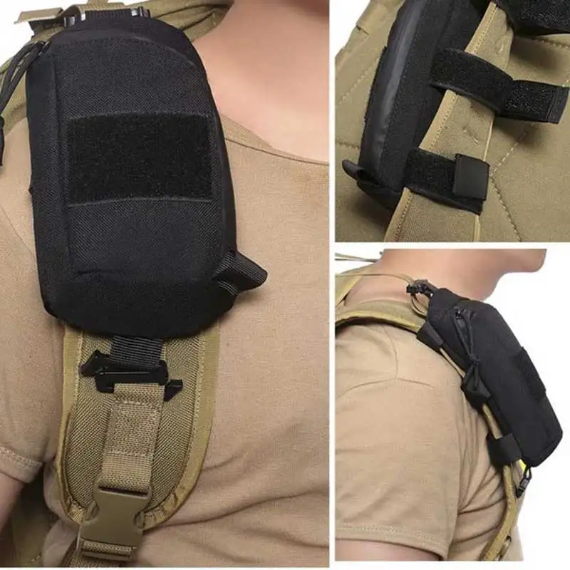 Katonai taktikai elsősegély-készlet táska Molle tasak hadsereg EDC eszköz vészhelyzeti táska telefon tasak kültéri túrázás vadászat hátizsák kellékek - 5