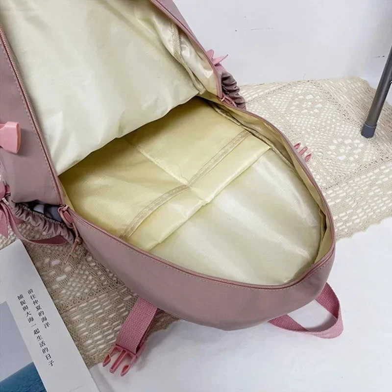 Kawaii esztétikus női hátizsák iskolatáska tini lányoknak Japán koreai hátizsák diák könyvtáskák Aranyos iskolai hátizsák Mochila - 3