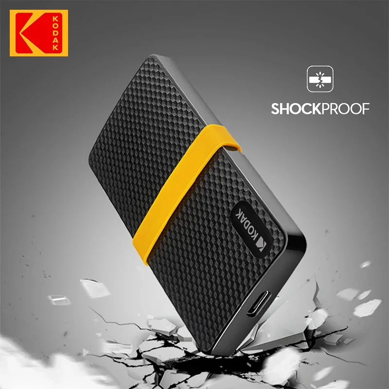 KODAK eredeti külső SSD merevlemez Disco Duros externo USB 3.1 hordozható SSD 256GB 512GB 1TB 2TB Mini merevlemez Laptopokhoz - 3