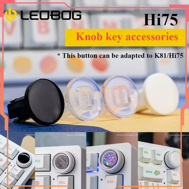 Leobog Hi75 mechanikus billentyűzet gomb testreszabása kapcsológomb Leobog K81 mechanikus billentyűzet gomb PC gamer billentyűzet tartozékok - 1