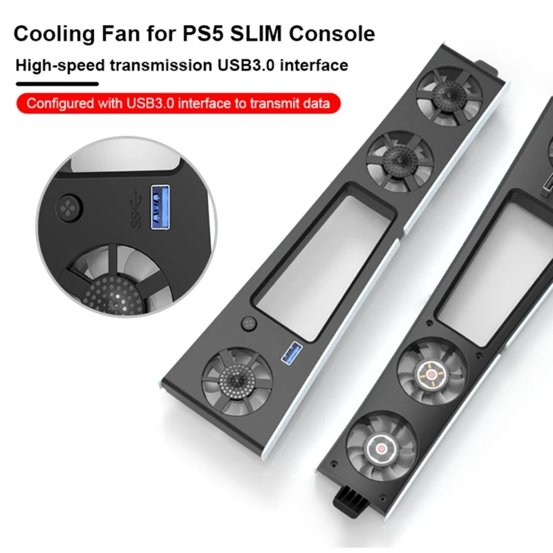 M2EC hűtőrendszer 3 ventilátorral a Slim Digital & Discs Edition USB3.0 porthoz - 3