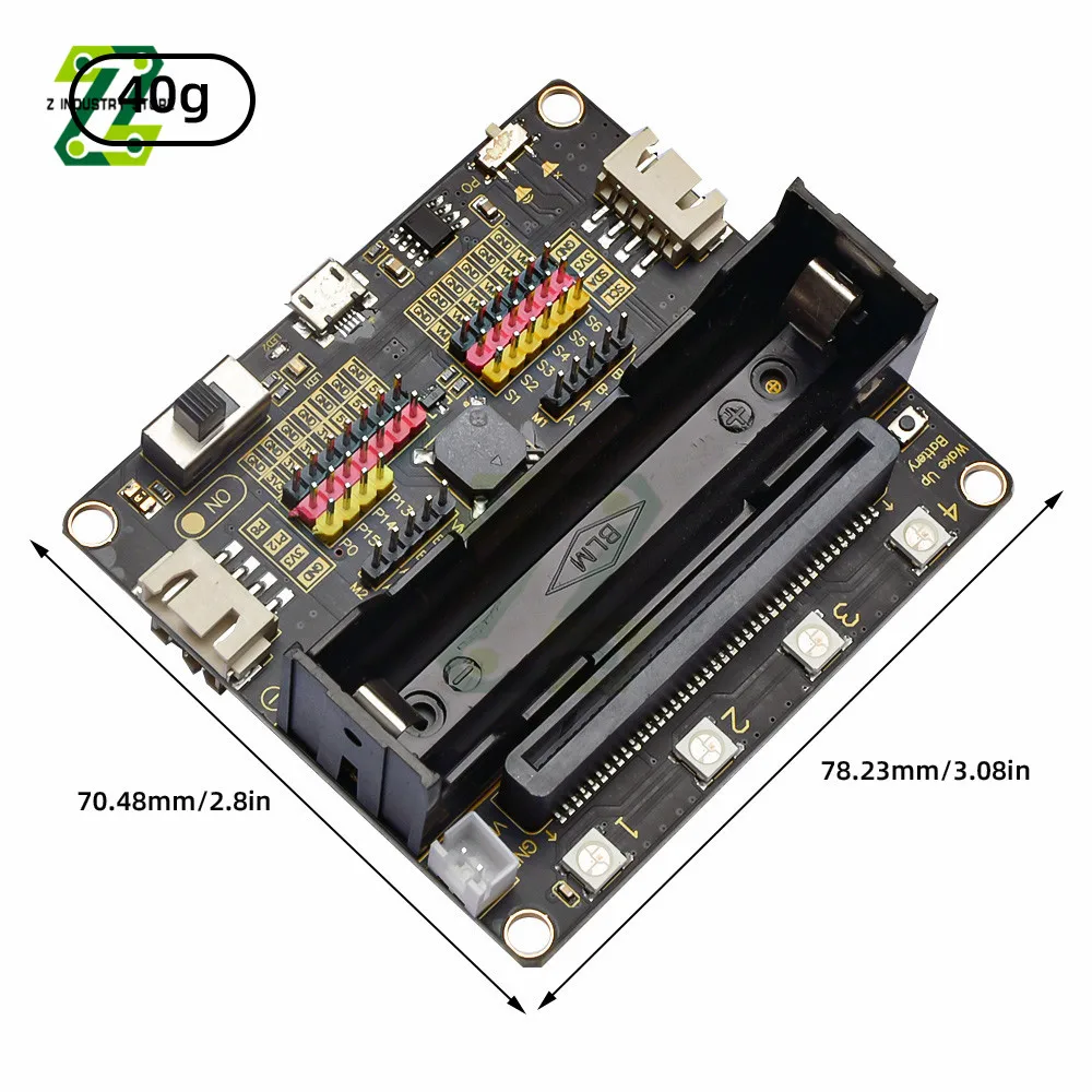 Micro:bit bővítőkártya Super bit bővítőkártya modul IO vízszintes adapterlemez belépési szint - 5