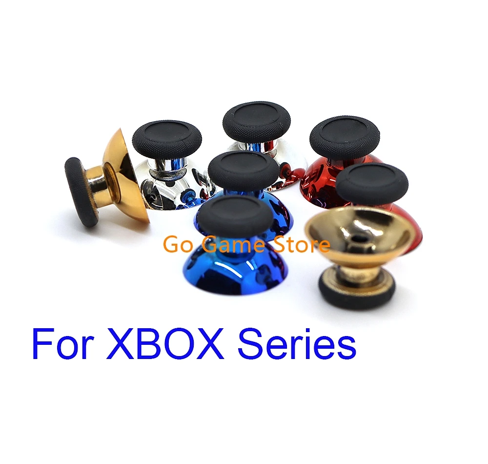 Microsoft XBox Series X S kontrollerhez 3D analóg hüvelykujjkarok markolat joystick sapka ThumbSticks fedél Xbox One Chrome-hoz - 5