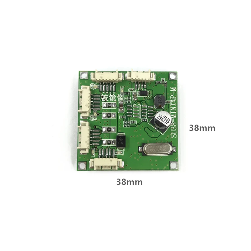 Mini PBCswitch modul PBC OEM modul mini méret 3/4/5 Portok Hálózati kapcsolók Nyák-kártya mini Ethernet kapcsoló modul 10/100Mbps - 1