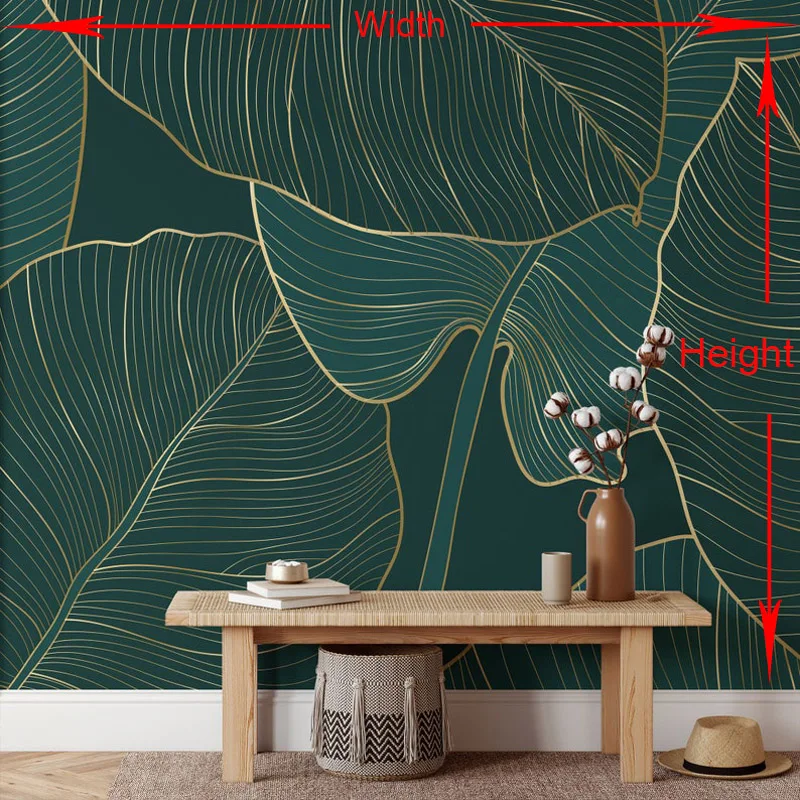 Modern öntapadó Fogadja el a Seascape háttérképeket a nappaliba TV kapcsolat Fali papírok Lakberendezés Hálószoba Strand Palm falfestmény tekercsek - 2