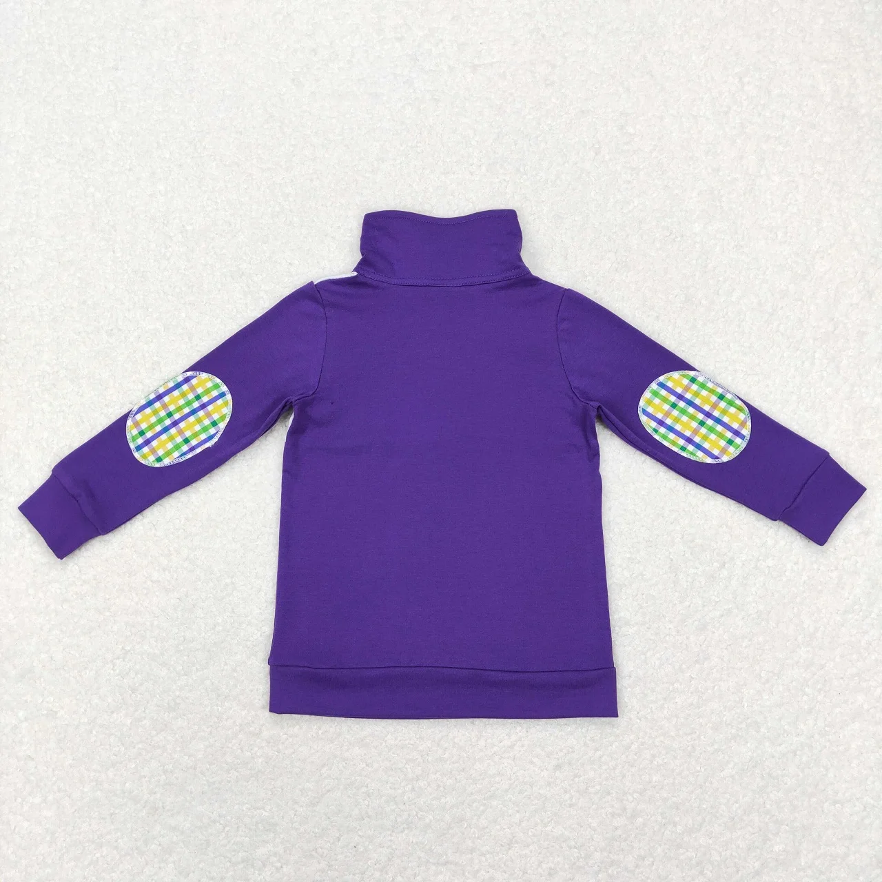 Nagybani gyermek Mardi Gras pólók Toddler lila hosszú ujjú kutya pulóver Baby Boy ing Gyerek hajtóka ruházat - 2