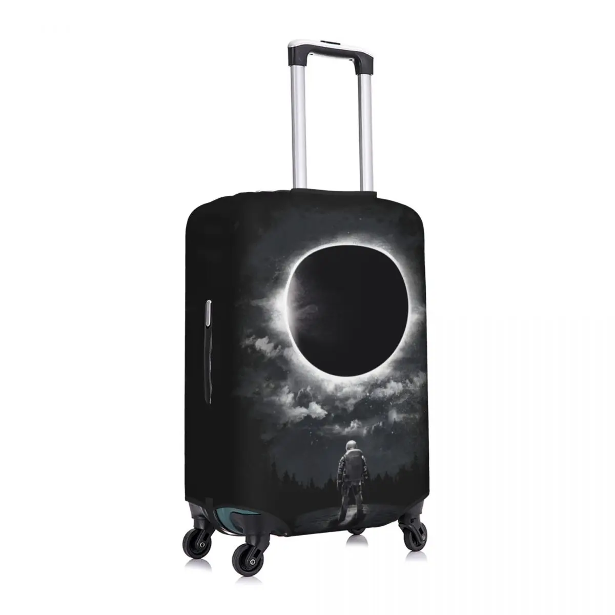 Napfogyatkozás bőrönd huzat Holiday Astronaut rugalmas poggyász kellékek Üzleti védelem - 2