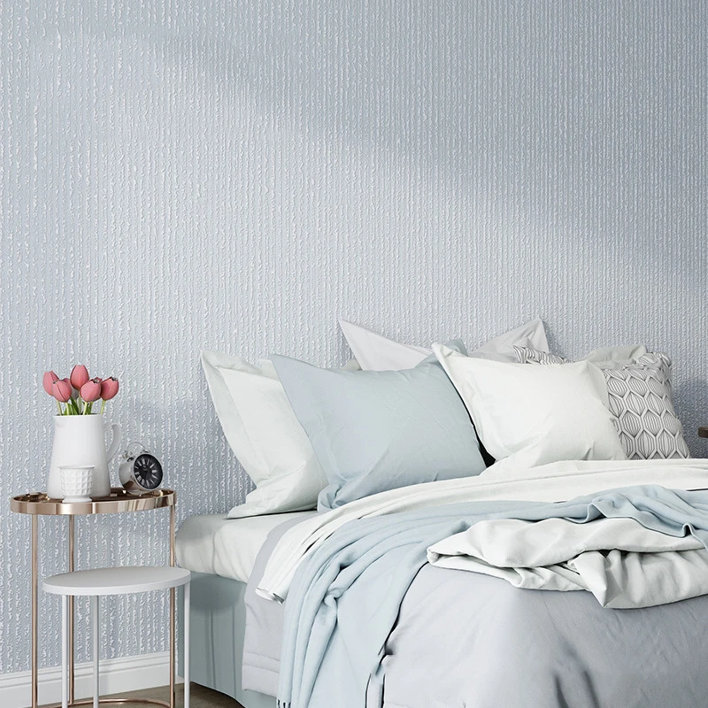 Nem öntapadó tapéta nappali hálószoba háttérfal modern minimalista egyszínű tapéta fali dekoráció - 0