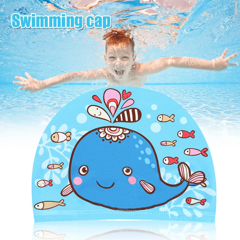 Nyomtató úszósapka 2-5 éves fiúk és lányok számára alkalmas strand- és medenceúszásra - 1