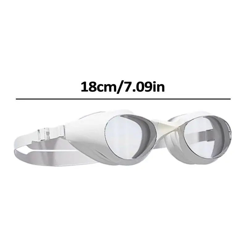 Női úszószemüveg Nagy felbontású úszószemüveg szilikon úszószemüveg UV-védelem állítható vízálló szemüveg - 5