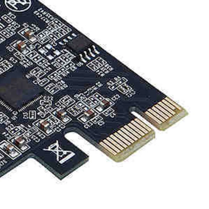 Parallel Port DB25 25Pin PCIE kiemelő kártya LPT nyomtató PCI-E-hez Express kártyák átalakítójához AX99100 - 1