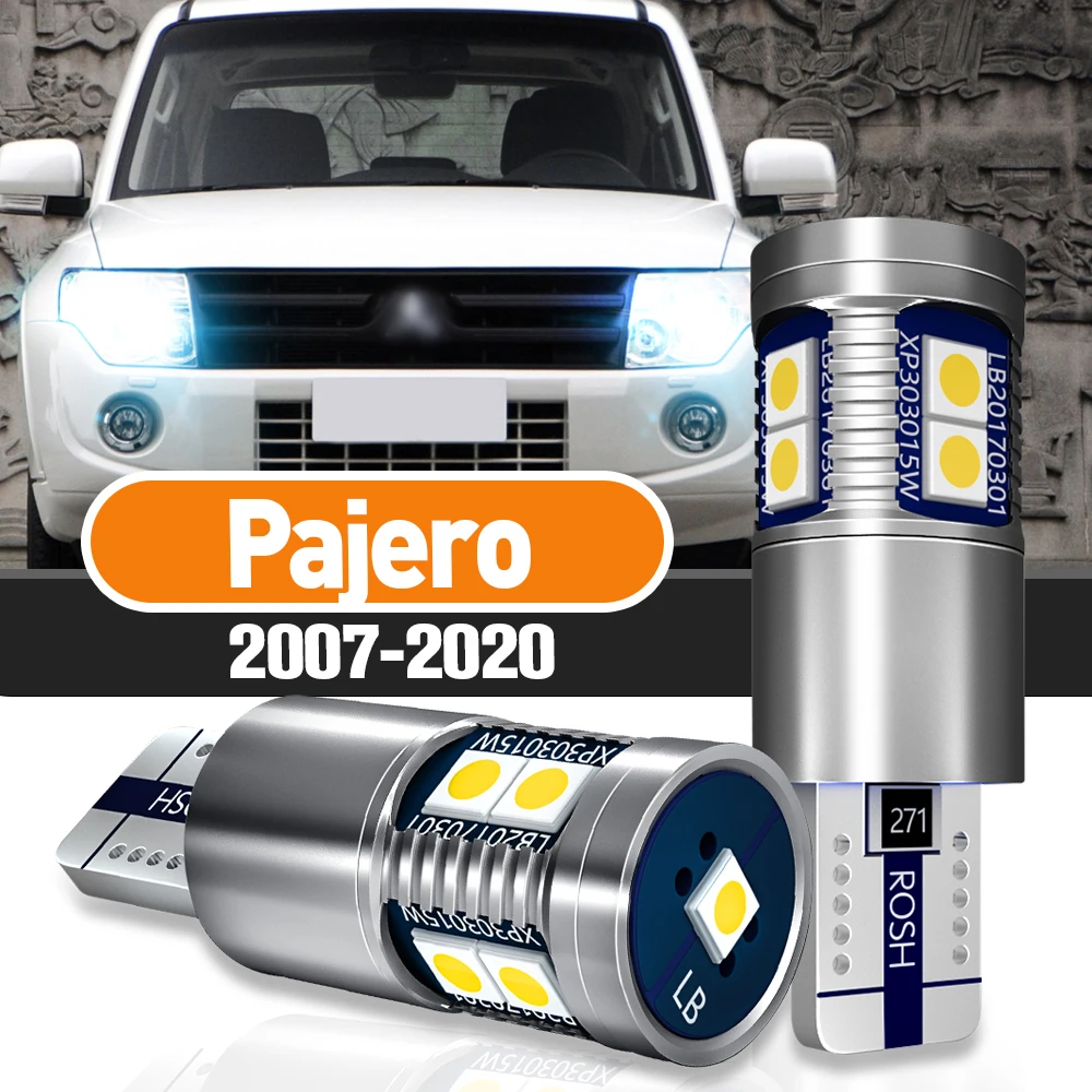 Parkolásjelző lámpa Mitsubishi Pajero V80 V93 V97 V98 2007-2020 2015 2016 2017 2018 Tartozékok Canbus 2db LED lámpa - 0