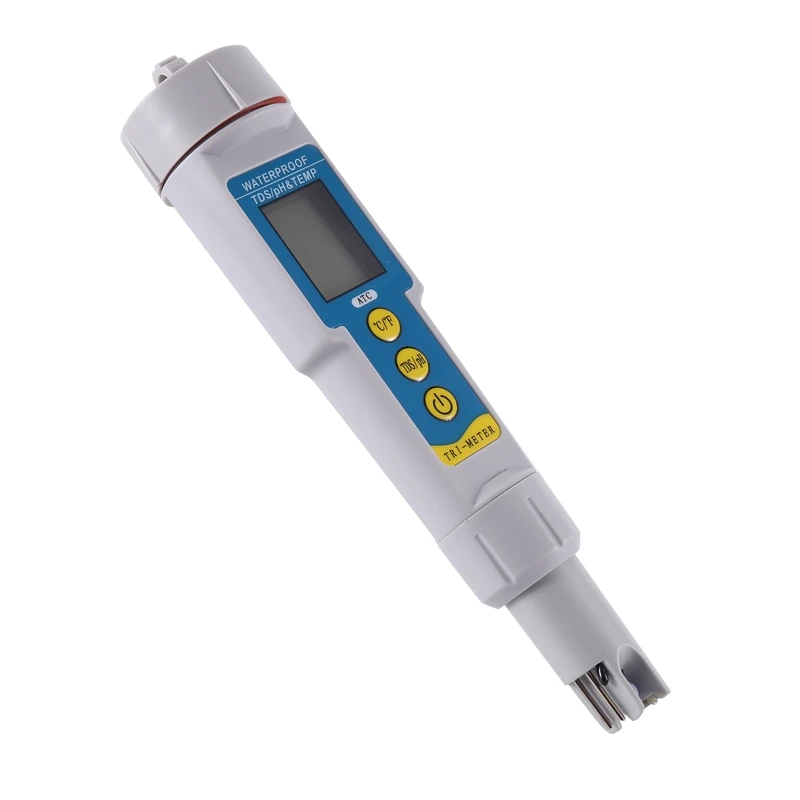 PH-986 vízmérő Vízminőség toll PH-986 Multifunkcionális PH / TDS / hőmérséklet-teszt Toll tesztelő Vízminőség-érzékelés - 1