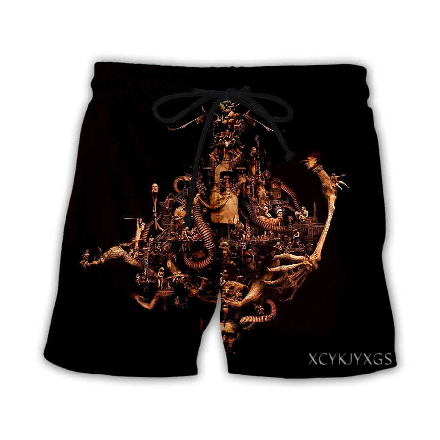 phechion Új férfi/női Sepultura Art 3D nyomtatott alkalmi rövidnadrág Divat utcai ruházat Férfi laza sportnadrág A236 - 4