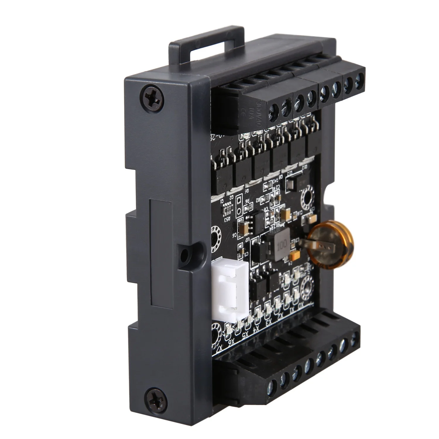 PLC programozható logikai vezérlő DC 10-28V PLC szabályozó FX1N-14MT ipari vezérlőpanel programozható logikai vezérlő - 5