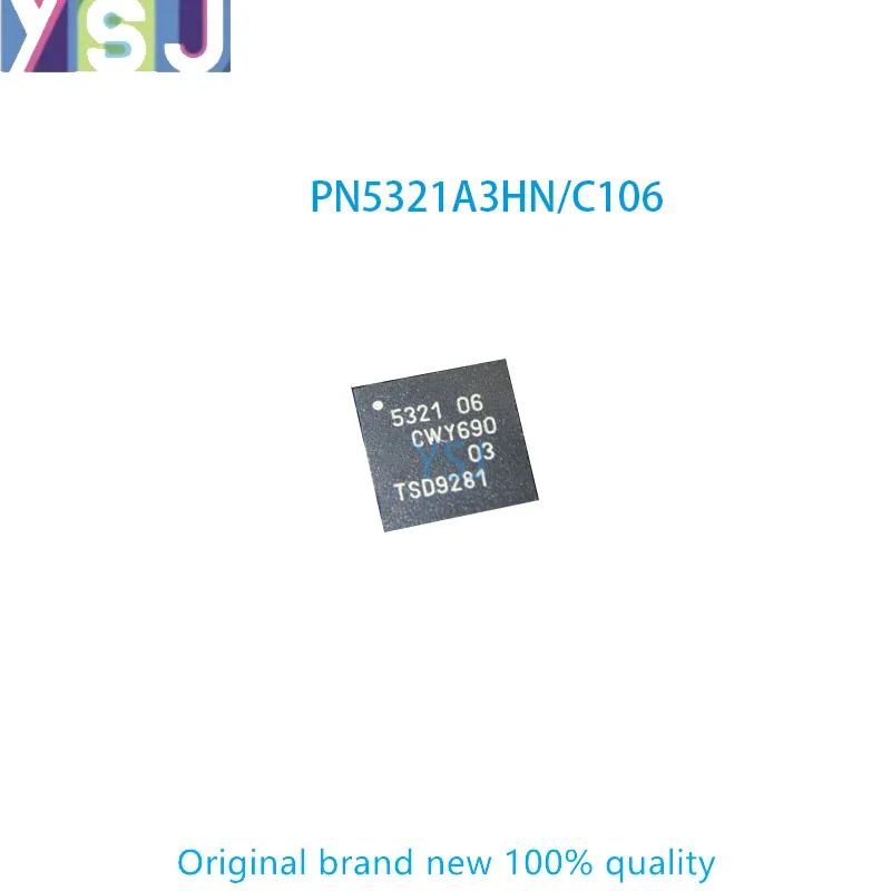PN5321A3HN / C106 IC RFID RDR/TRAN 13.56MZ 40HVQFN - 0