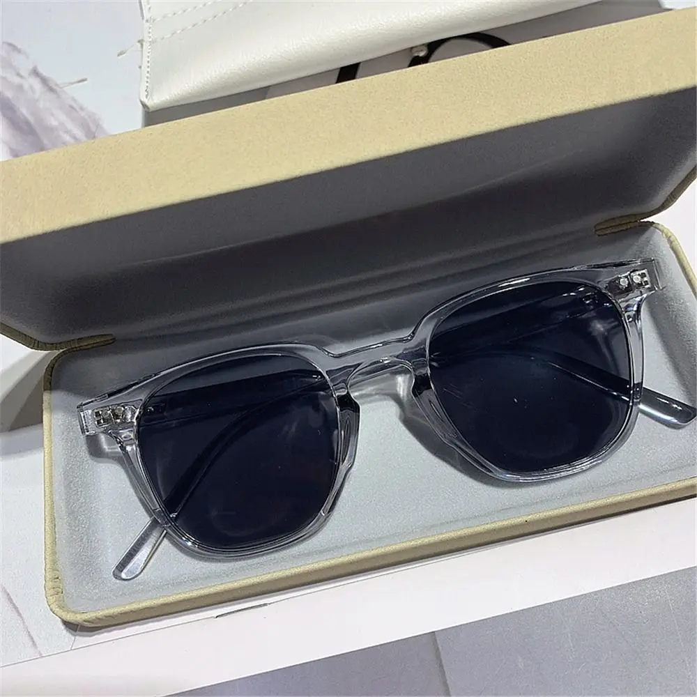 Retro fekete szemüveg Vintage szögletes napszemüveg Férfi árnyalatok Túlméretezett napszemüveg - 1