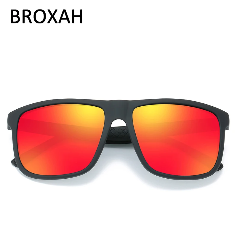 Retro szögletes napszemüveg polarizált férfiak 2023 Autós vezetői szemüveg tükörlencse árnyékolók UV400 Gafas De Soleil Homme - 3