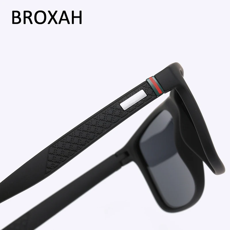 Retro szögletes napszemüveg polarizált férfiak 2023 Autós vezetői szemüveg tükörlencse árnyékolók UV400 Gafas De Soleil Homme - 4