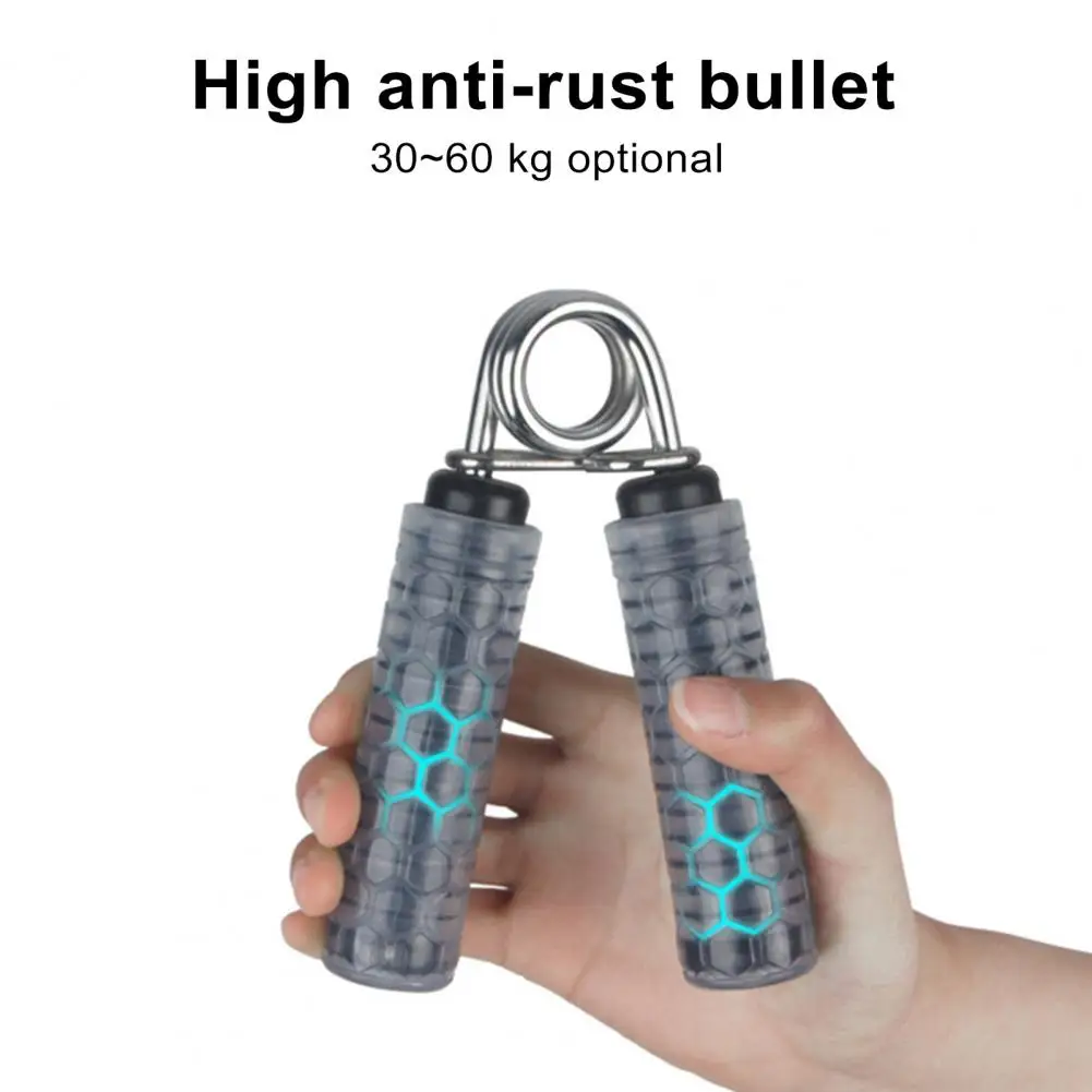 Rozsdaálló markolat Hand Grip Trainer prémium rozsdamentes acél markolatoktató 30/60 font erősítő alkarhoz kézhez - 2