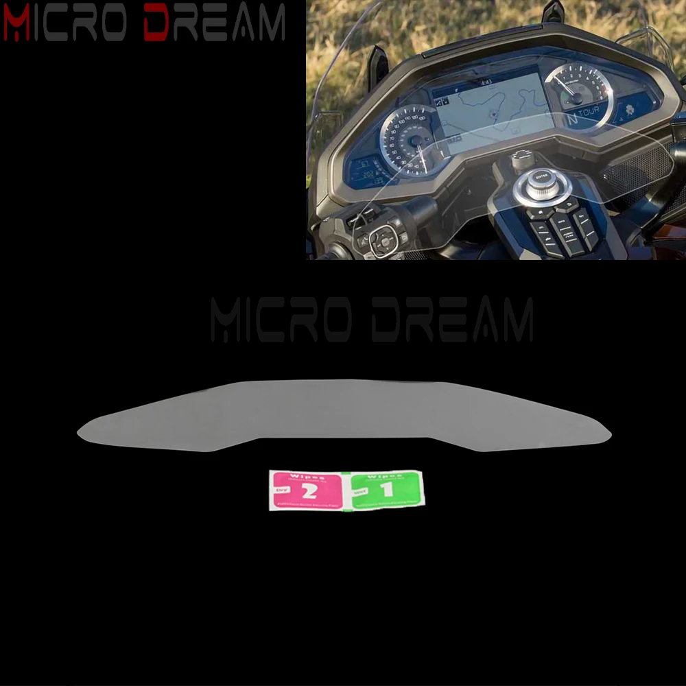 Scratch Dash képernyő védő műszerfilm a HONDA Gold Wing 1800 F6B GL1800 18-UP motorkerékpár panel képernyővédő burkolatához - 0