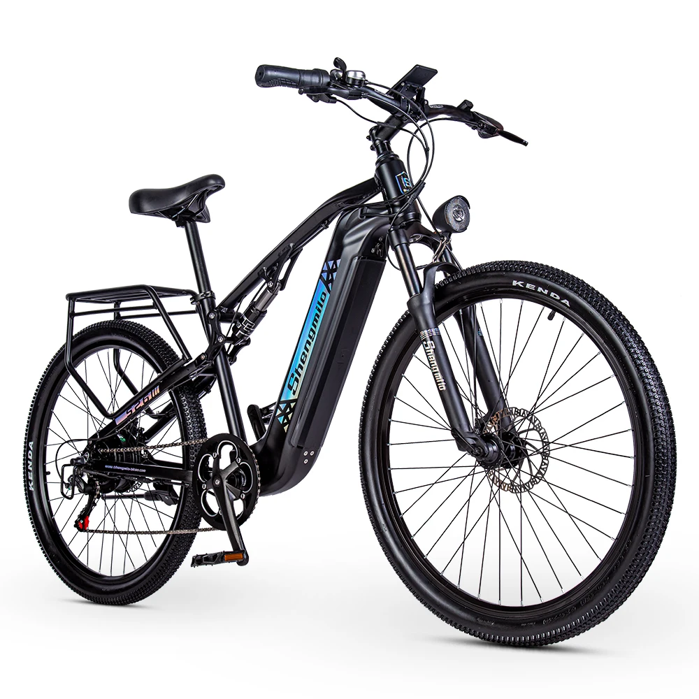 Shengmilo S26 Ebike 500W 48V17.5AH akkumulátor Felnőtt elektromos kerékpár E-Mountain Bike 27.5inch elektromos kerékpár Cross-Country e kerékpár - 0