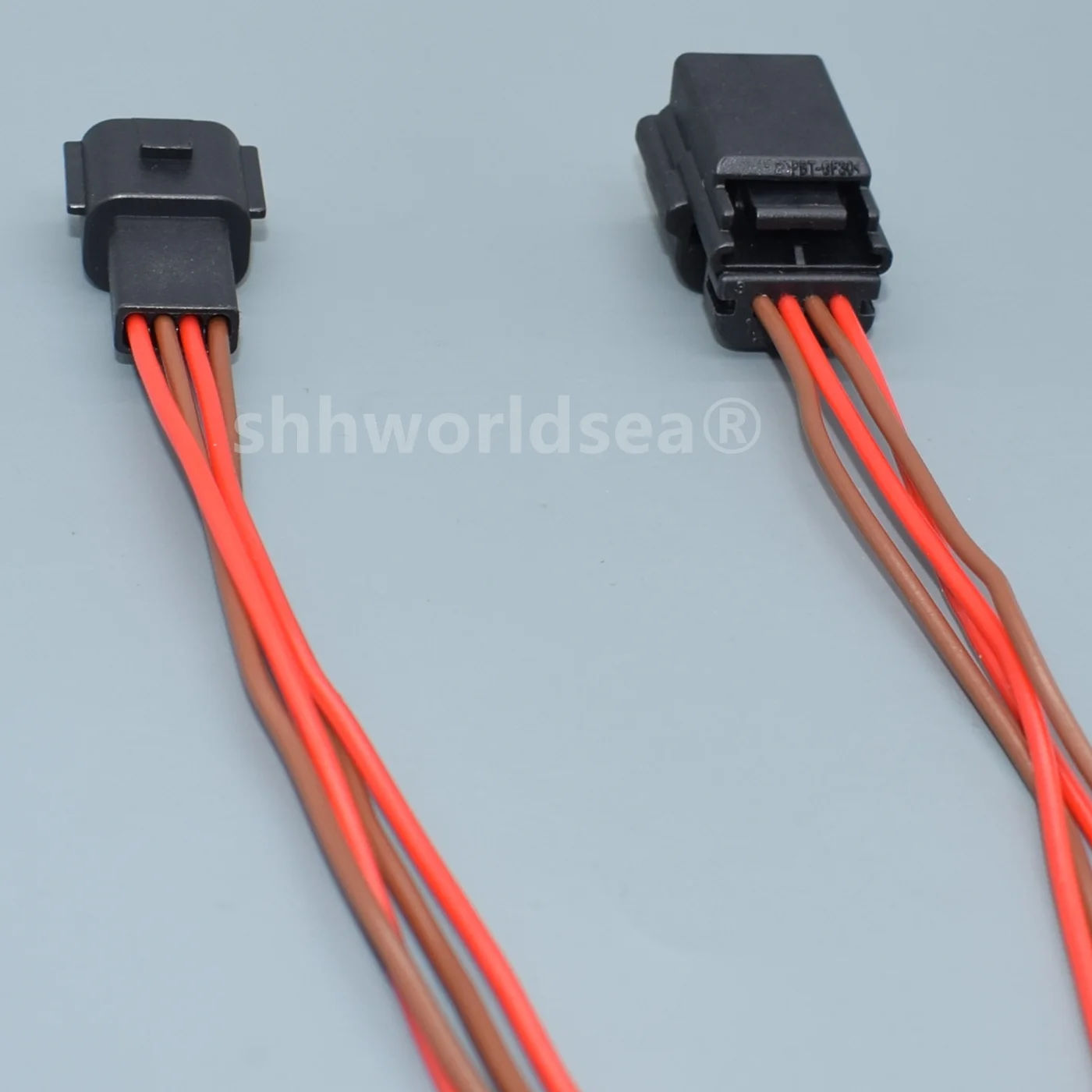 shhworldsea 4 tűs 0.6-os sorozatú autó passzív kulcs nélküli belépő antenna érzékelő huzal csatlakozó kábel lezáratlan aljzat - 4