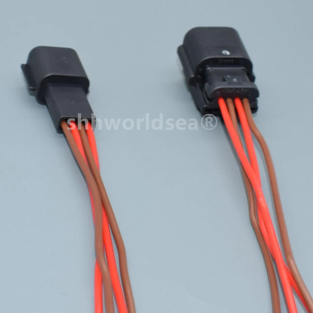 shhworldsea 4 tűs 0.6-os sorozatú autó passzív kulcs nélküli belépő antenna érzékelő huzal csatlakozó kábel lezáratlan aljzat - 5