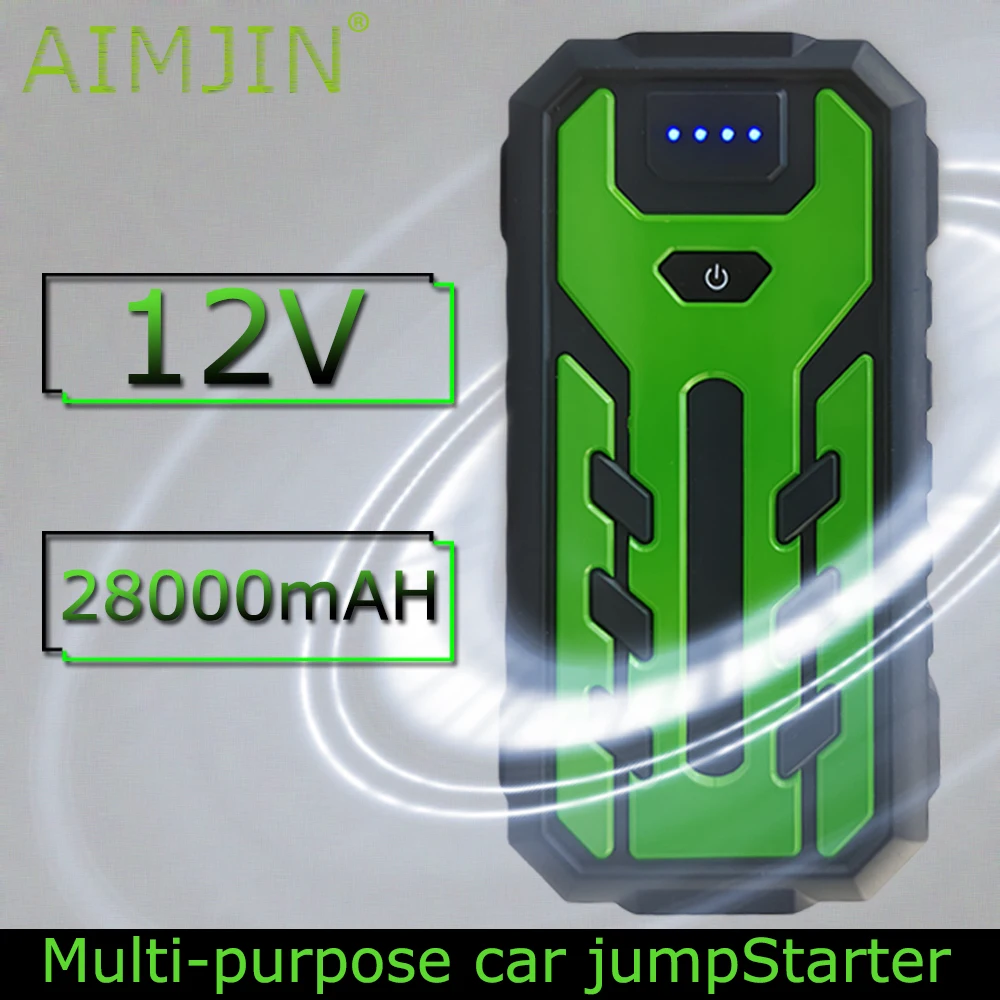 Starter Jump autó 12V 28000mAh, hordozható vésztöltő Kimenet 400A, autóhoz, eszköz indításához Booster akkumulátor - 0