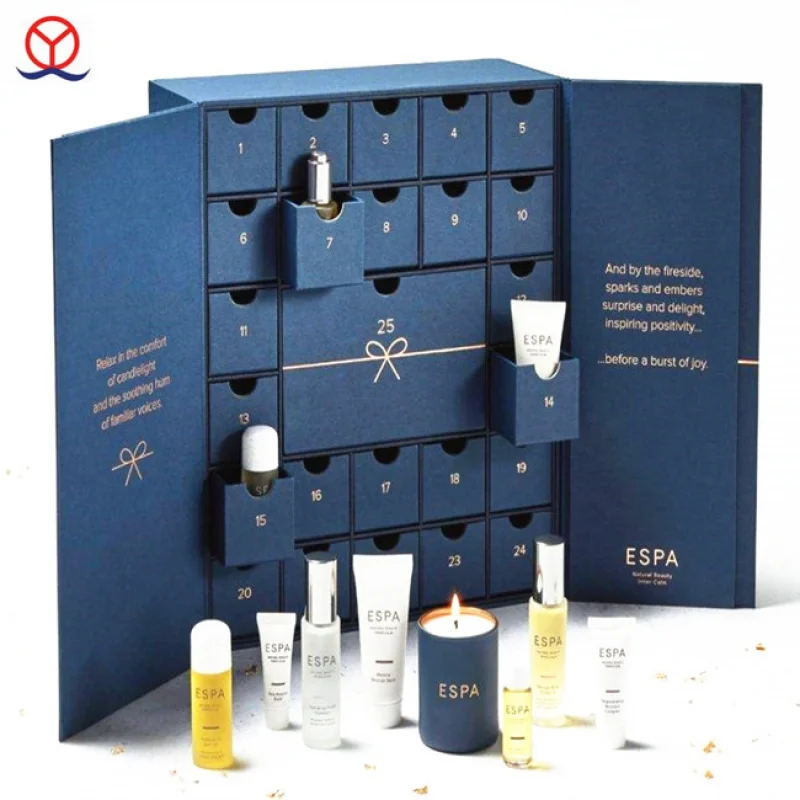 Testreszabott termékEgyedi logó koporsó cadeau meglepetés zsidó doboz csomagolópapír Kozmetikai csokoládé gyertya advent ca - 1