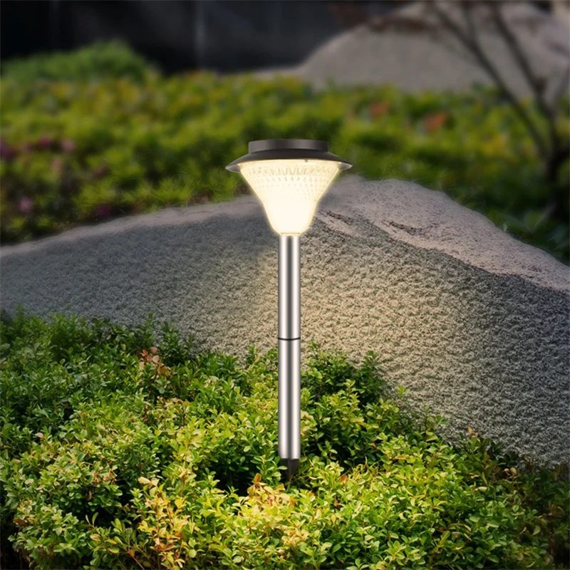 TYLA napelemes lámpa modern fűlámpa LED vízálló IP65 kültéri dekoratív udvari park kertjéhez - 2
